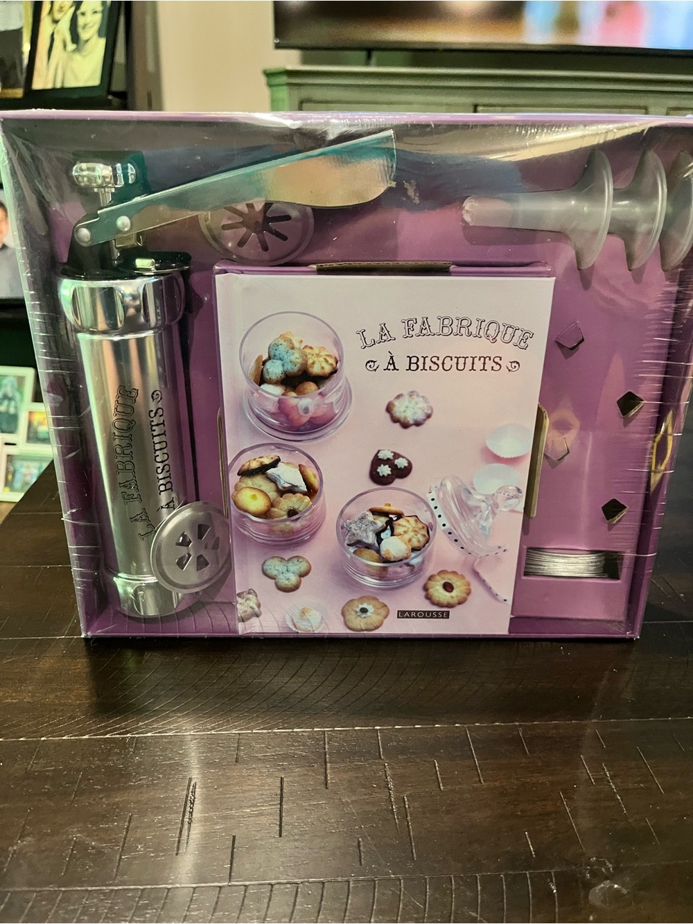 Stainless Cookie Press Set LA Fabrique Biscuit maker kit New!